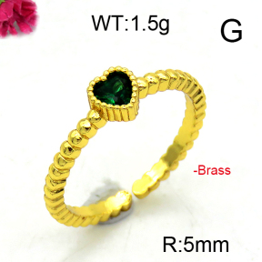Fashion Brass Ring  F6R400981baka-L002