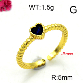 Fashion Brass Ring  F6R400982baka-L002