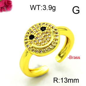 Fashion Brass Ring  F6R400992ablb-L002