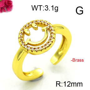 Fashion Brass Ring  F6R400993ablb-L002