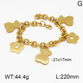 SS Bear Bracelets  TB5000066bhia-635