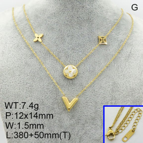 SS Necklaces  TN3001119bhil-669