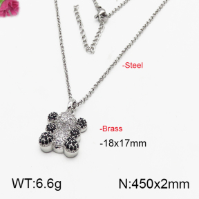 SS Bear Necklaces  TN5000066vhov-J82