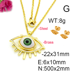 Fashion Brass Sets  F6S002936baka-L002