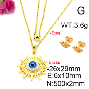 Fashion Brass Sets  F6S002942baka-L002