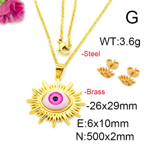 Fashion Brass Sets  F6S002943baka-L002