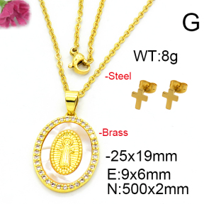 Fashion Brass Sets  F6S002952ablb-L002