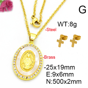 Fashion Brass Sets  F6S002953ablb-L002