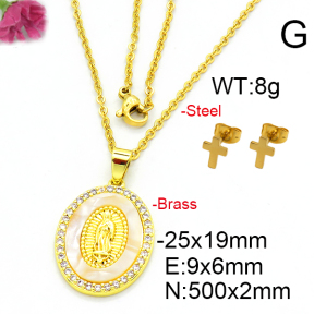 Fashion Brass Sets  F6S002954ablb-L002