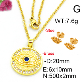 Fashion Brass Sets  F6S002956aajl-L002