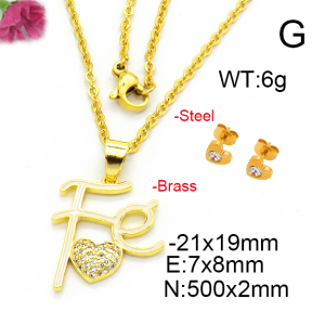 Fashion Brass Sets  F6S002960baka-L002