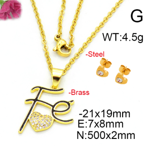 Fashion Brass Sets  F6S002962baka-L002