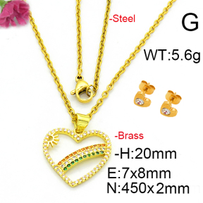 Fashion Brass Sets  F6S002965aakl-L002