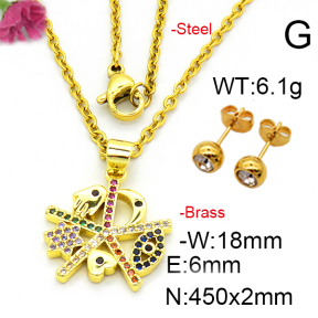 Fashion Brass Sets  F6S002966aakl-L002