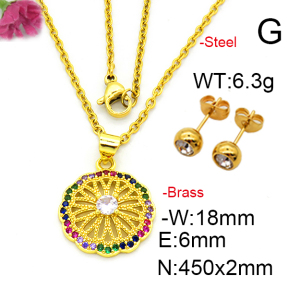 Fashion Brass Sets  F6S002968baka-L002