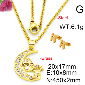 Fashion Brass Sets  F6S002970baka-L002