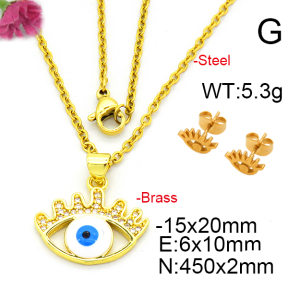 Fashion Brass Sets  F6S002971aajl-L002