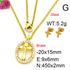 Fashion Brass Sets  F6S002973avja-L002