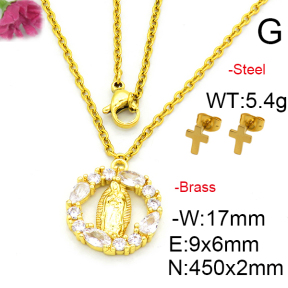 Fashion Brass Sets  F6S002974baka-L002