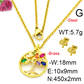 Fashion Brass Sets  F6S002975baka-L002