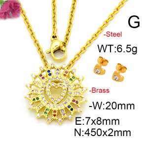 Fashion Brass Sets  F6S002976ablb-L002