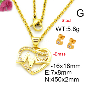 Fashion Brass Sets  F6S002977avja-L002