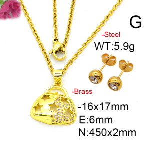 Fashion Brass Sets  F6S002978aajl-L002