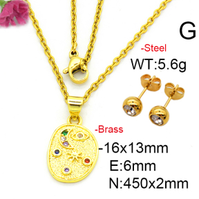 Fashion Brass Sets  F6S002979vail-L002