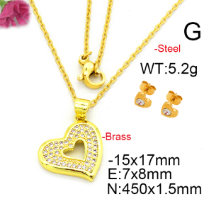 Fashion Brass Sets  F6S002983avja-L002