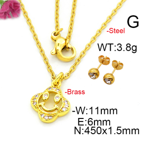 Fashion Brass Sets  F6S002989vaia-L002