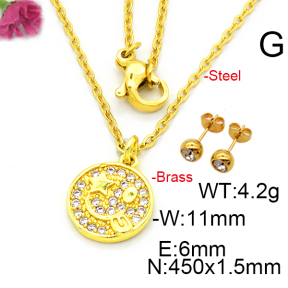 Fashion Brass Sets  F6S002992aaij-L002