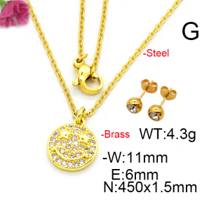 Fashion Brass Sets  F6S002994aaij-L002