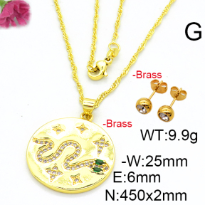 Fashion Brass Sets  F6S003004aakl-L002