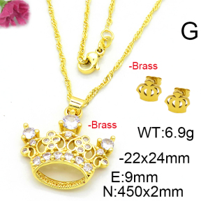 Fashion Brass Sets  F6S003005baka-L002