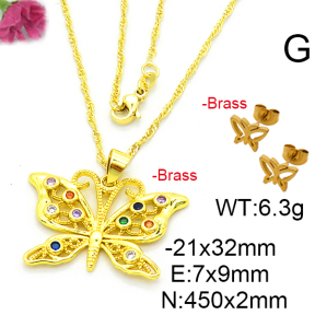 Fashion Brass Sets  F6S003007baka-L002