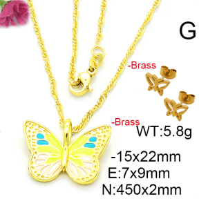 Fashion Brass Sets  F6S003009avja-L002