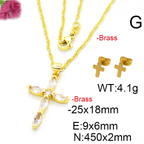 Fashion Brass Sets  F6S003024baka-L002