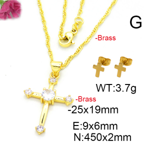 Fashion Brass Sets  F6S003026avja-L002