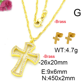 Fashion Brass Sets  F6S003027baka-L002