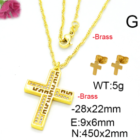 Fashion Brass Sets  F6S003028baka-L002