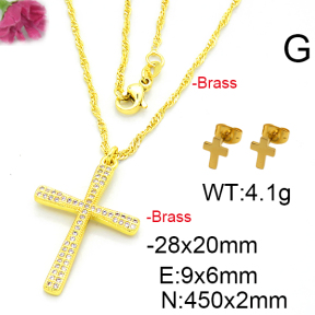 Fashion Brass Sets  F6S003029baka-L002