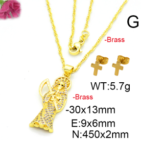 Fashion Brass Sets  F6S003031aakl-L002