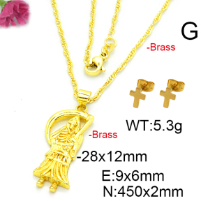 Fashion Brass Sets  F6S003035vail-L002