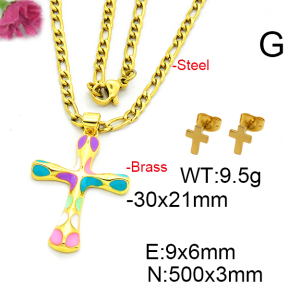 Fashion Brass Sets  F6S003041baka-L002