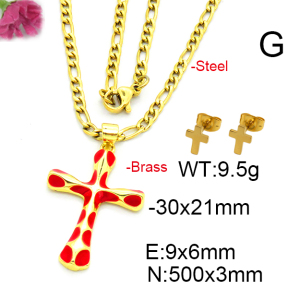 Fashion Brass Sets  F6S003042baka-L002