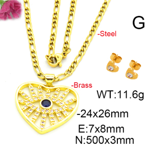 Fashion Brass Sets  F6S003044ablb-L002