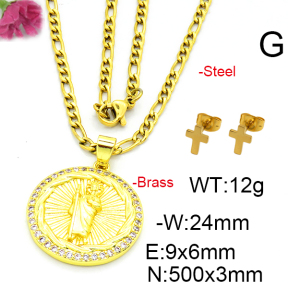 Fashion Brass Sets  F6S003047baka-L002