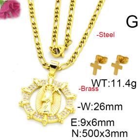 Fashion Brass Sets  F6S003048aakl-L002