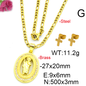 Fashion Brass Sets  F6S003049baka-L002