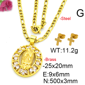 Fashion Brass Sets  F6S003050ablb-L002